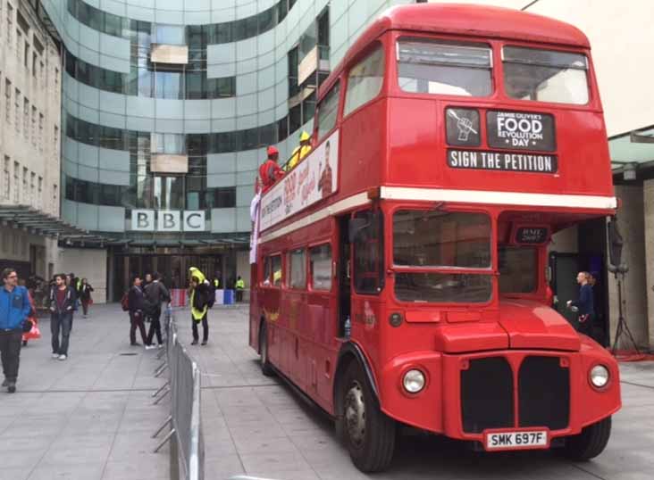 Jamie Oliver Routemaster RML2697 Food Revolution Day
